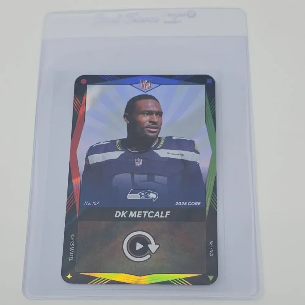 2025 UNO Elite NFL Wild Flux Foil SSP Seattle Seahawks Duo -Metcalf & Williams